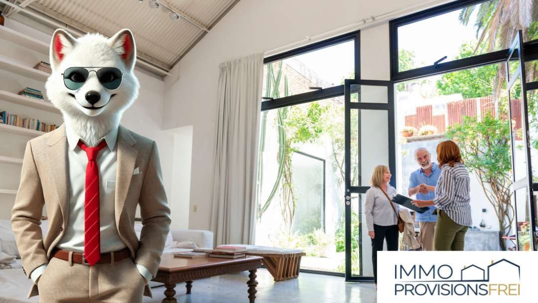 Digitale Maklerdienstleistung mit Interessentenprüfung bei erfolgreicher Schlüsselübergabe nach qualifizierten Immobilienanfragen