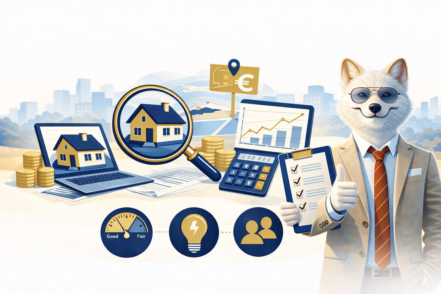 Immobilienbewertung zur Einschätzung von Marktwert, Preisniveau und Verkaufschancen einer Immobilie