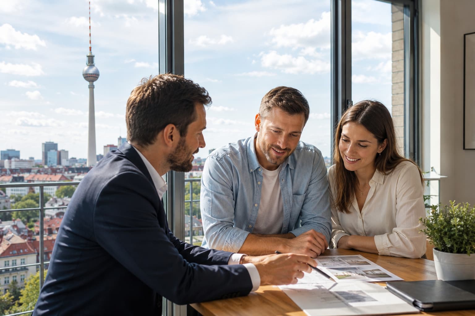 Immobilie verkaufen Berlin 2026 mit Berliner Fernsehturm im Hintergrund