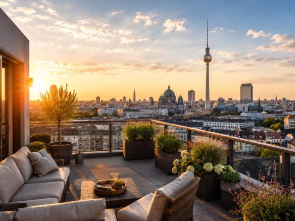 Dachterrassenwohnung mit Blick über Berlin – Immobilienpreise Berlin 2026