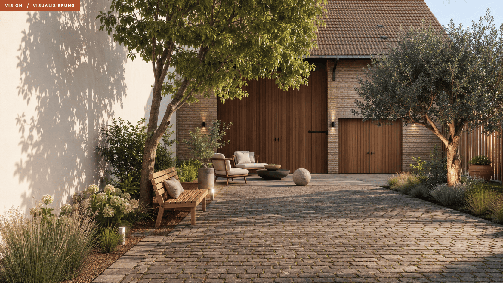Vision-Innenhof-mit-Scheune